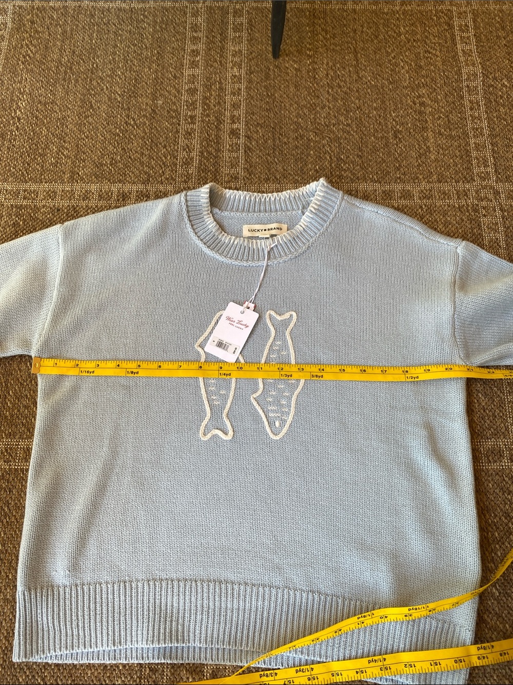 Lucky brand spring sweater size S - Picture 7 of 8